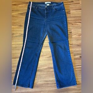 Eased Stretch Bootcut Jeans Women’s Size 16 Tall Dark Wash